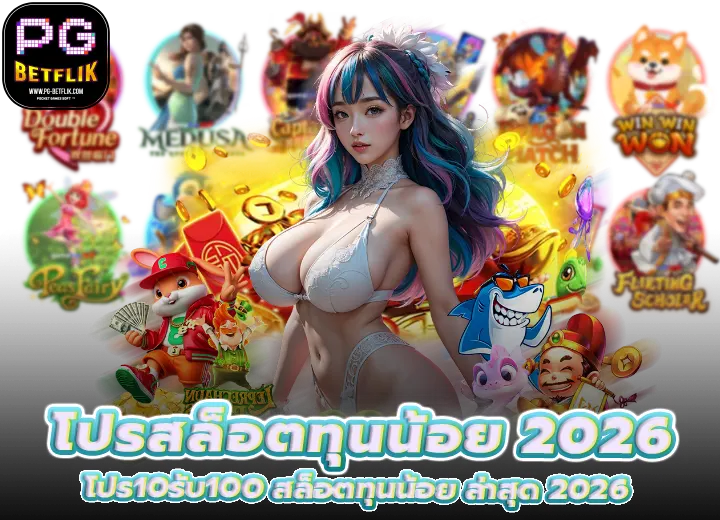 โปร10รับ100 สล็อตทุนน้อย ล่าสุด 2026